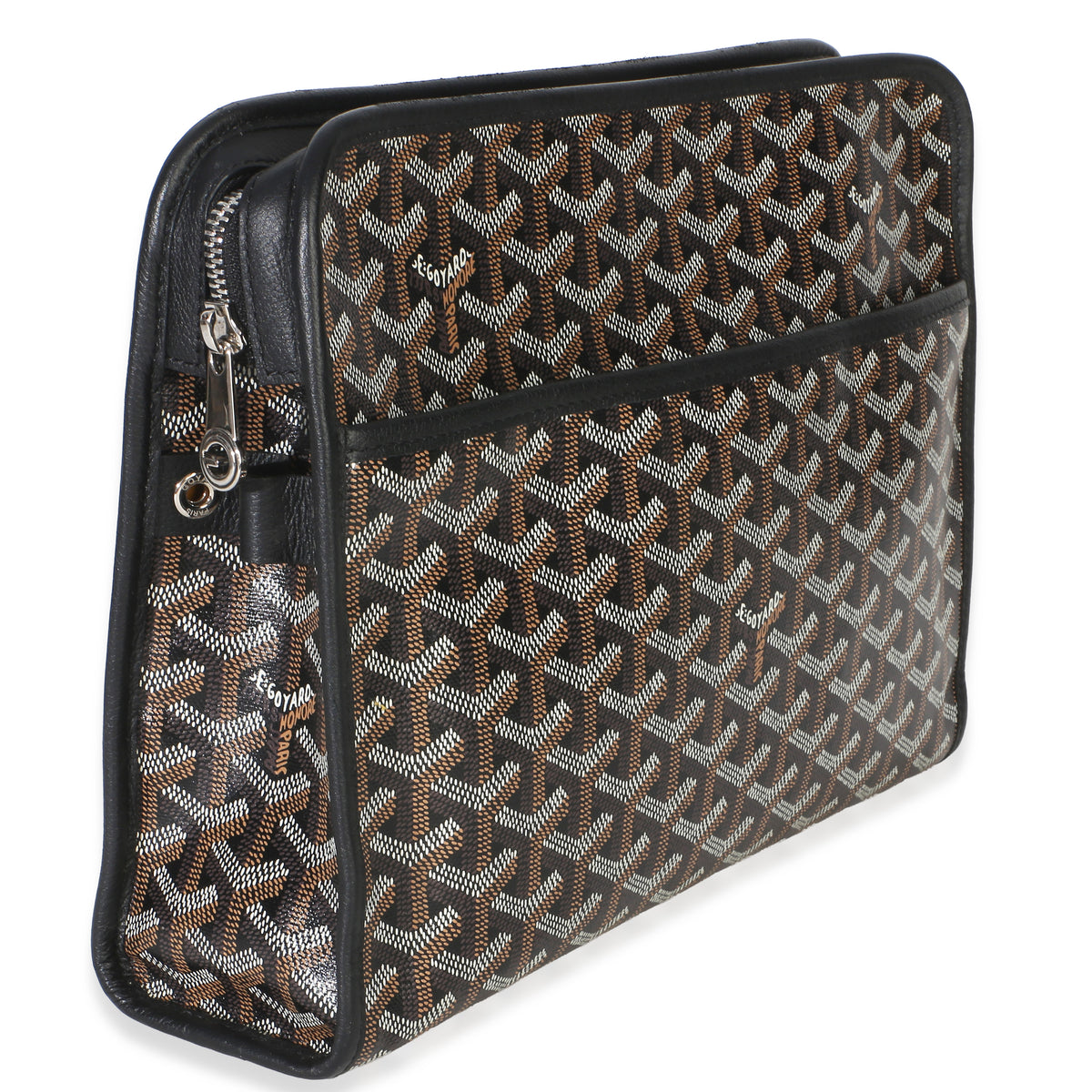 Goyard Black ine Canvas Jouvence Toiletry GM Handbag 3