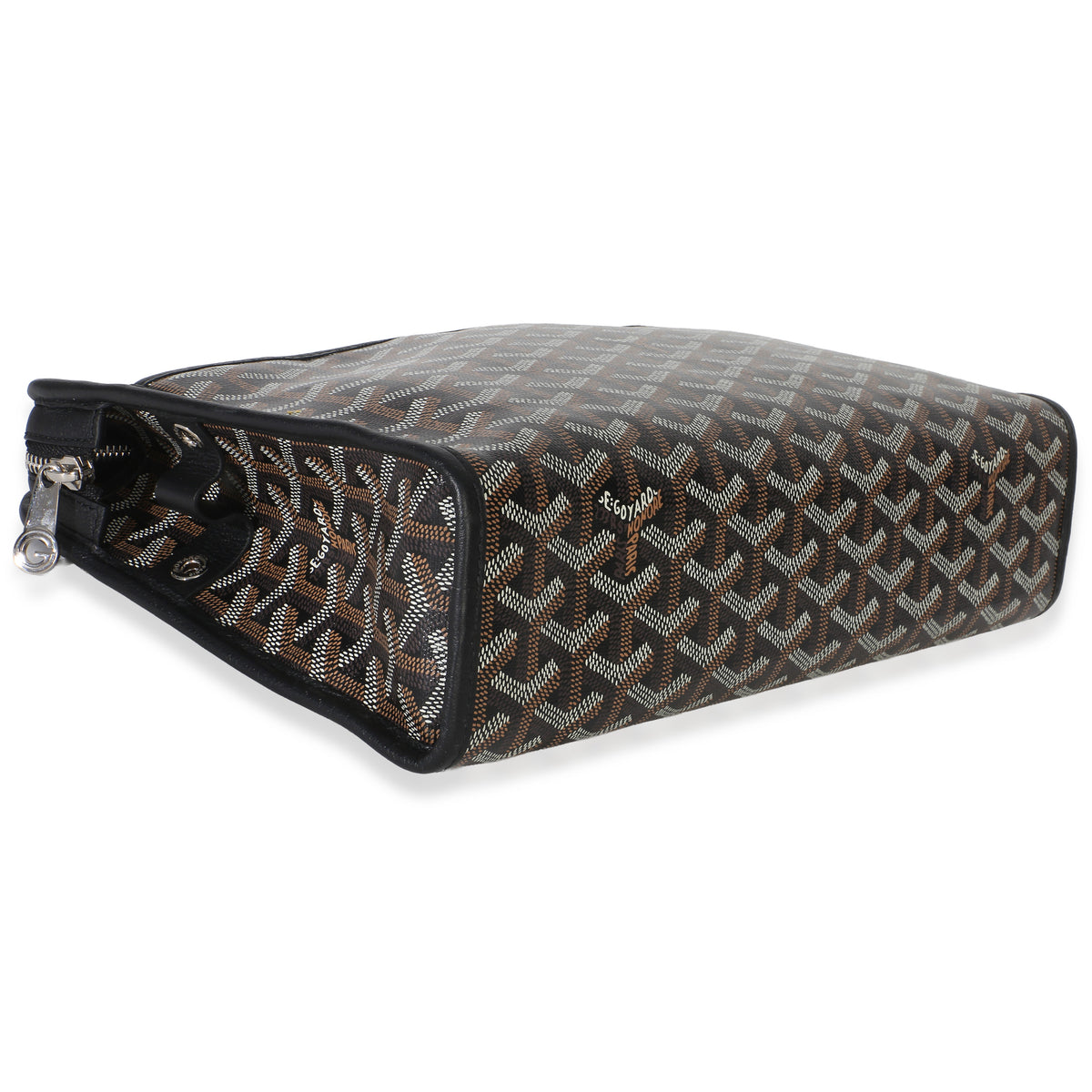 Goyard Black ine Canvas Jouvence Toiletry GM Handbag 7