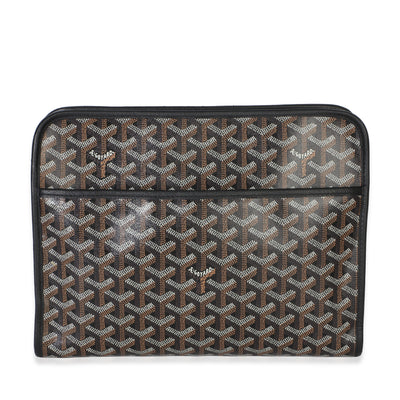 Goyard Black ine Canvas Jouvence Toiletry GM Handbag id