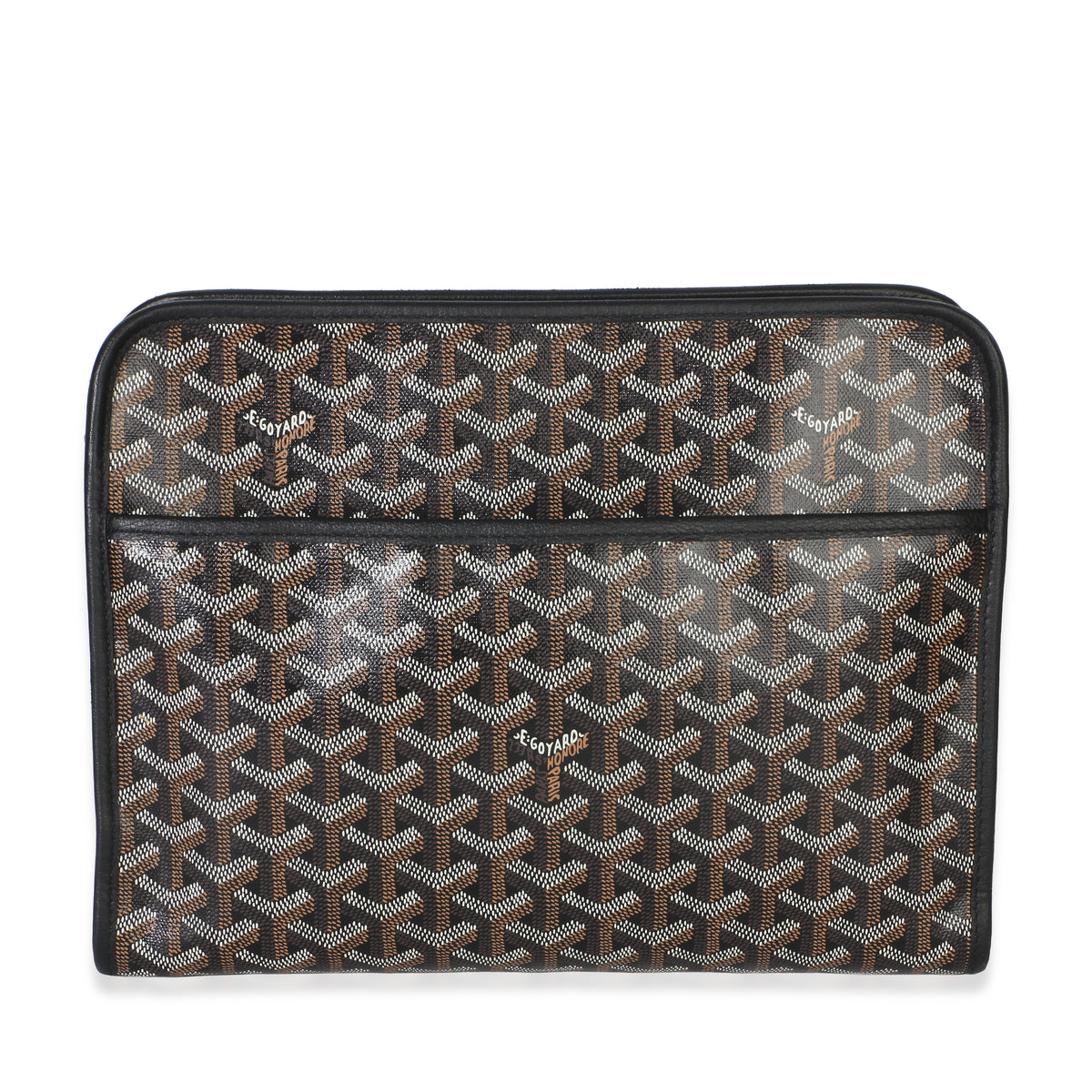 Goyard Black ine Canvas Jouvence Toiletry GM Handbag id