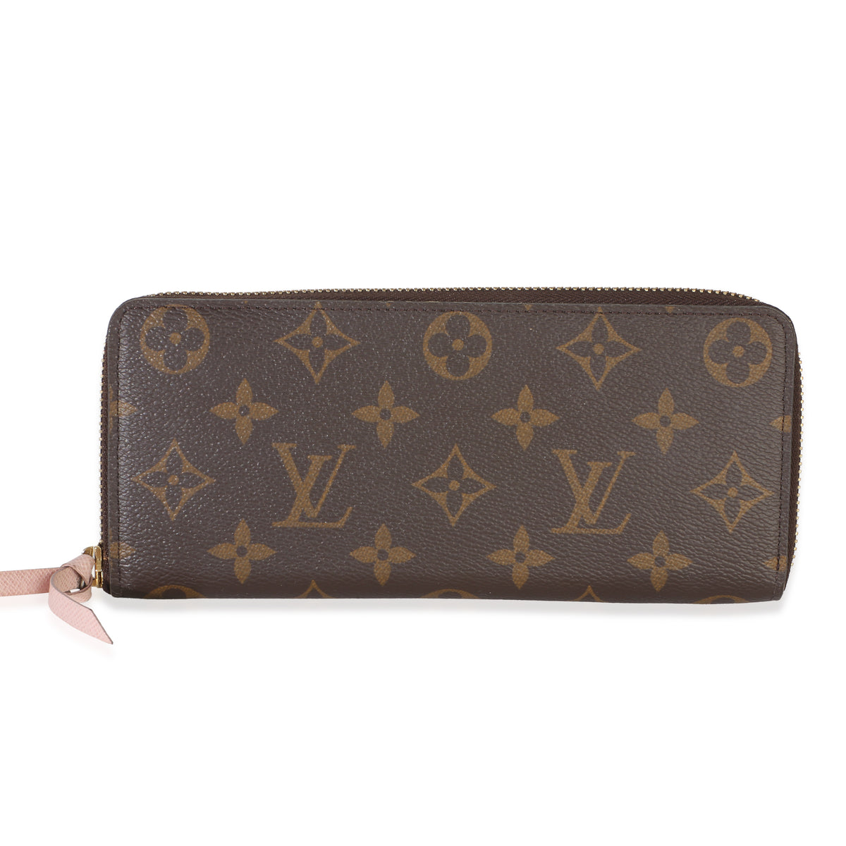 Louis Vuitton Rose Ballerine Monogram Canvas Clemence Wallet Wallet id