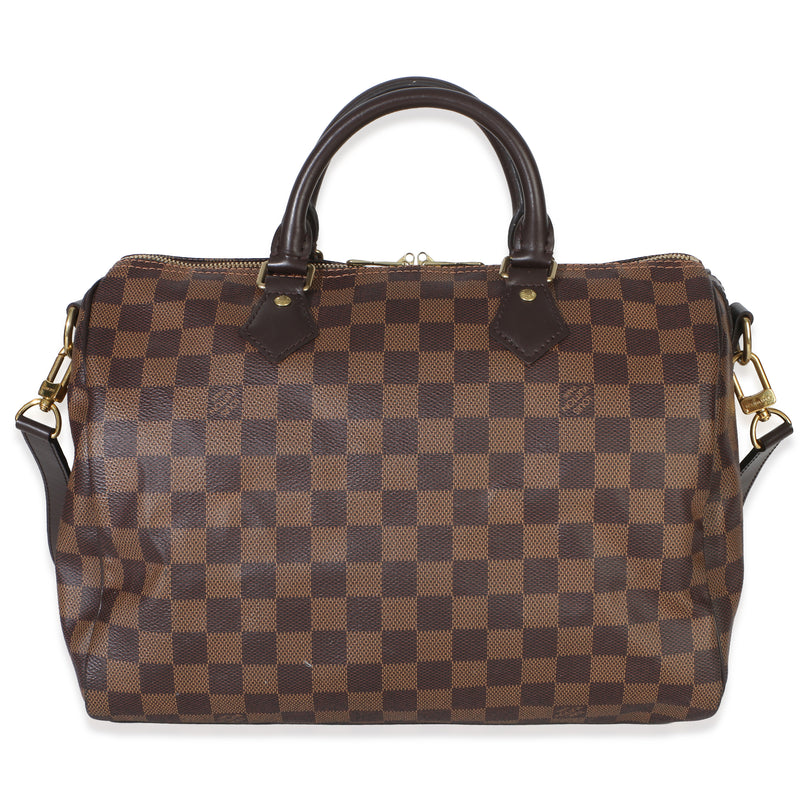 Louis Vuitton Damier Ebene Canvas Speedy Bandouliere 30 Handbag id