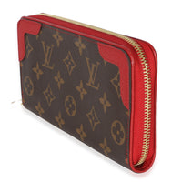 Louis Vuitton Cherry Monogram Canvas Retiro Zippy Wallet Wallet 2