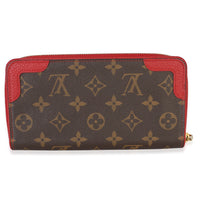 Louis Vuitton Cherry Monogram Canvas Retiro Zippy Wallet Wallet 4
