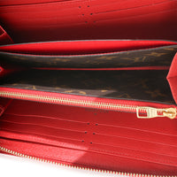 Louis Vuitton Cherry Monogram Canvas Retiro Zippy Wallet Wallet 8