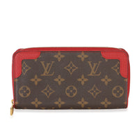 Louis Vuitton Cherry Monogram Canvas Retiro Zippy Wallet Wallet id