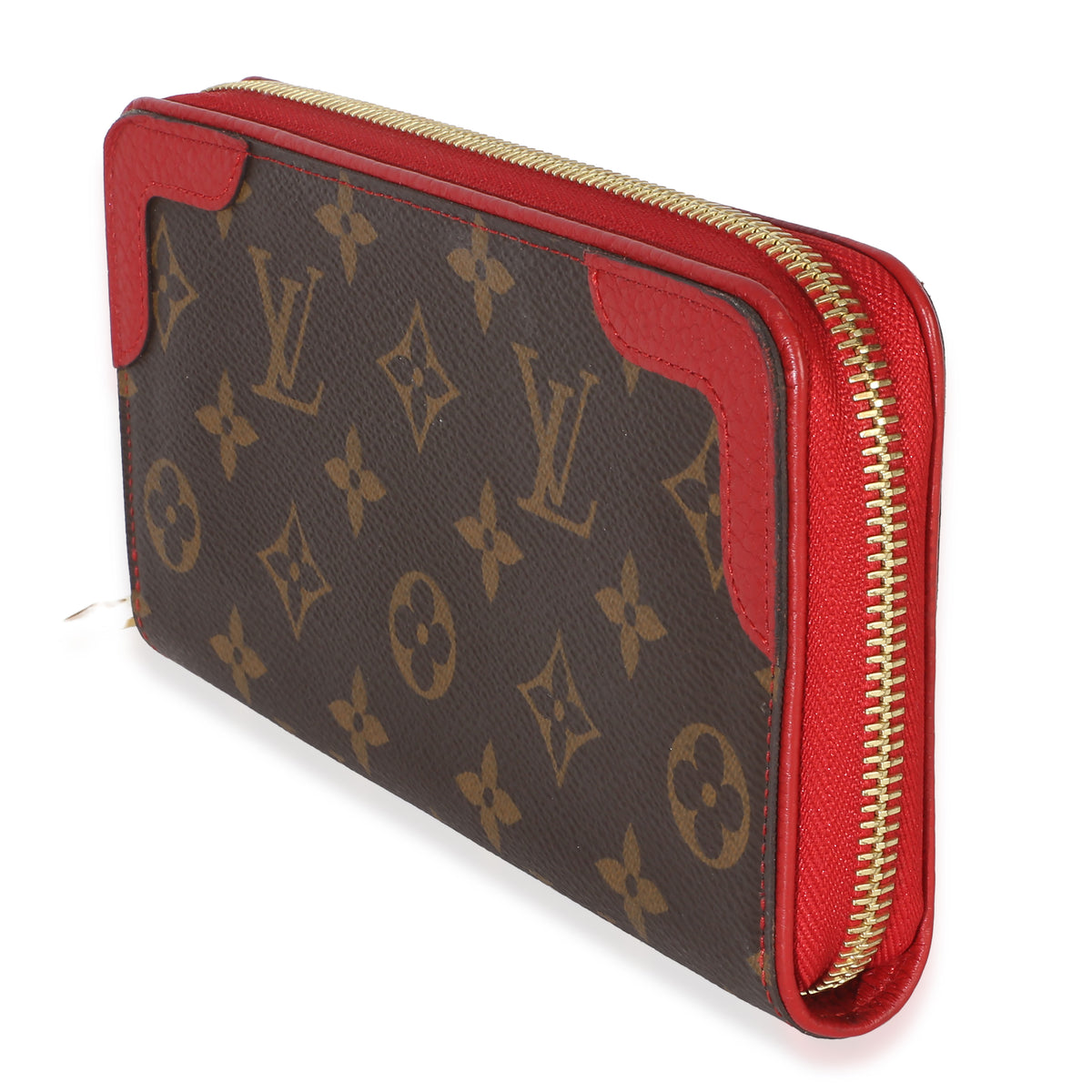 Louis Vuitton Cherry Monogram Canvas Retiro Zippy Wallet Wallet 2