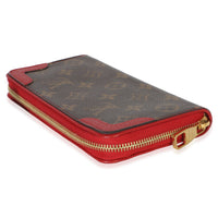 Louis Vuitton Cherry Monogram Canvas Retiro Zippy Wallet Wallet 6