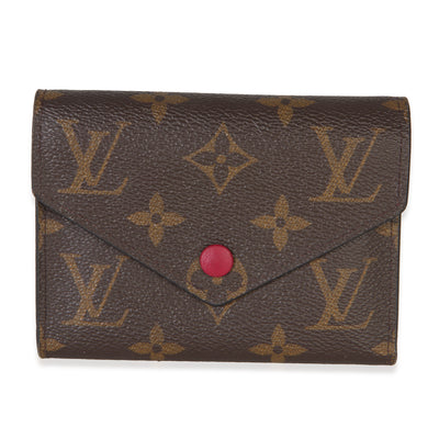 Louis Vuitton Fuchsia Monogram Canvas Victorine Wallet Wallet id