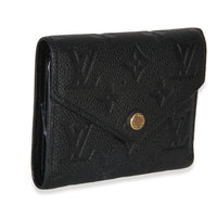 Louis Vuitton Black Monogram Empreinte Victorine Wallet Wallet 3