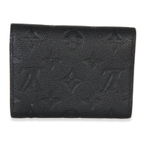 Louis Vuitton Black Monogram Empreinte Victorine Wallet Wallet 4
