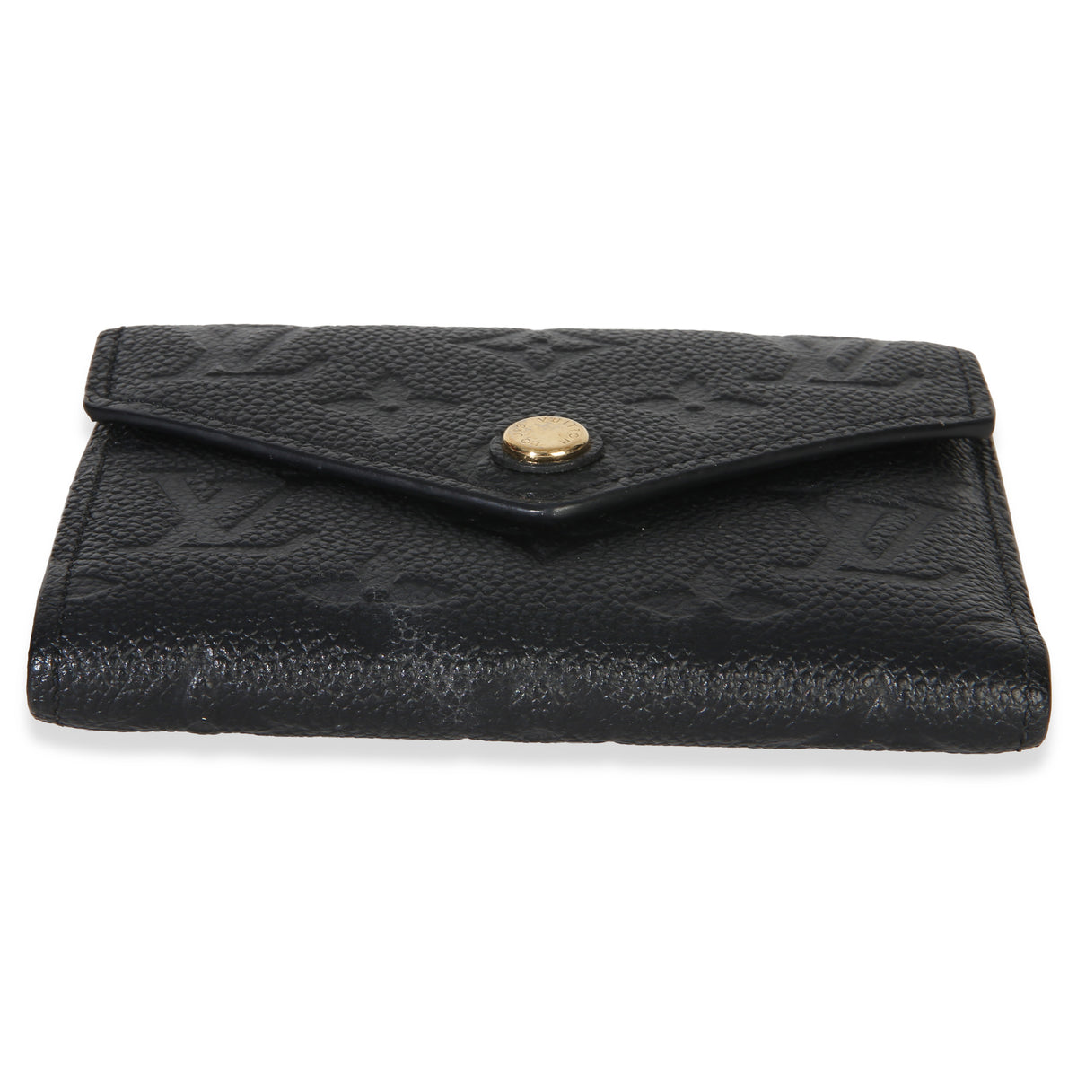 Louis Vuitton Black Monogram Empreinte Victorine Wallet Wallet 5