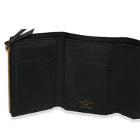 Louis Vuitton Black Monogram Empreinte Victorine Wallet Wallet 8