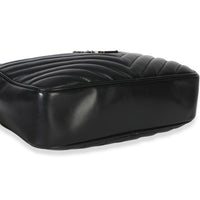 Saint Laurent Black Matelasse Calfskin Lou Camera Bag Handbag 7
