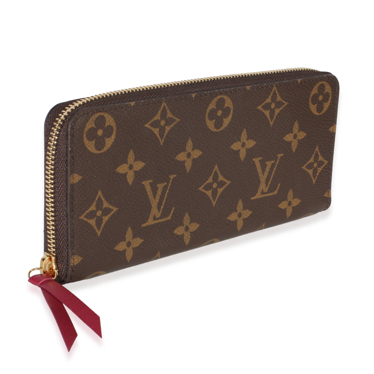 Louis Vuitton Fuchsia Monogram Canvas Clemence Wallet Wallet 3