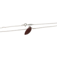Tiffany & Co. Sterling Silver  Frank Gehry Wood Fish Pendant sv