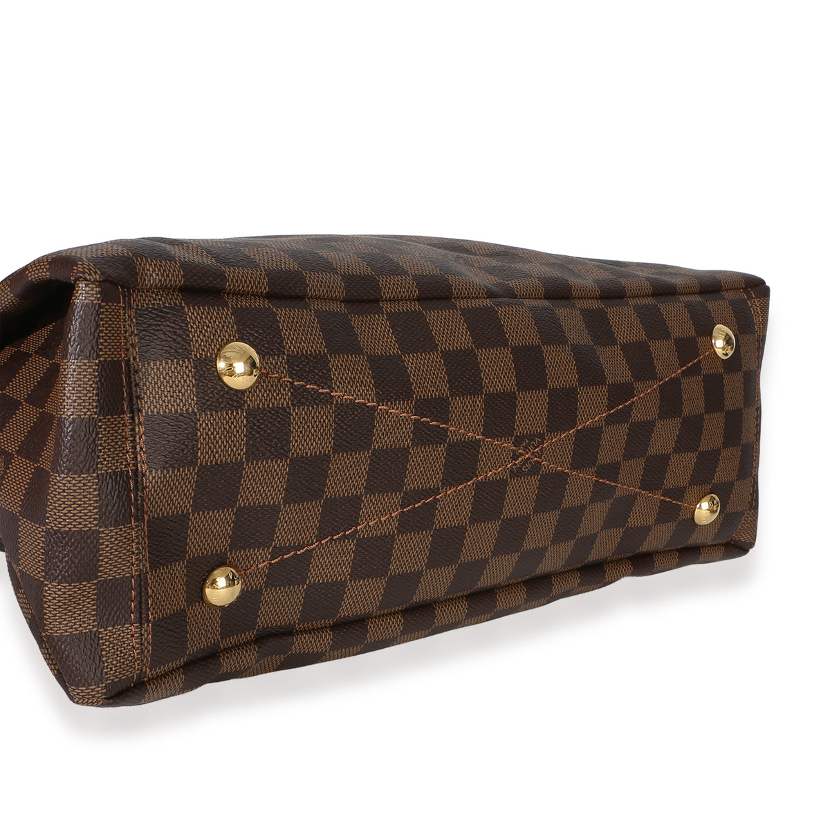 Louis Vuitton Burgundy Damier Ebene Canvas Lymington Bag Handbag 7