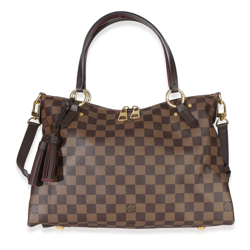 Louis Vuitton Burgundy Damier Ebene Canvas Lymington Bag Handbag id