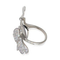 Tiffany & Co. Platinum Diamond Paper Flowers Ring av