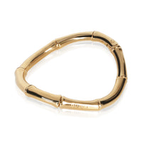 Gucci Gold Plated  Large Bamboo Choker Necklace pv