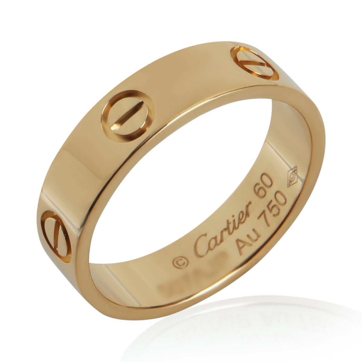 Cartier Yellow Gold  Love Ring bv