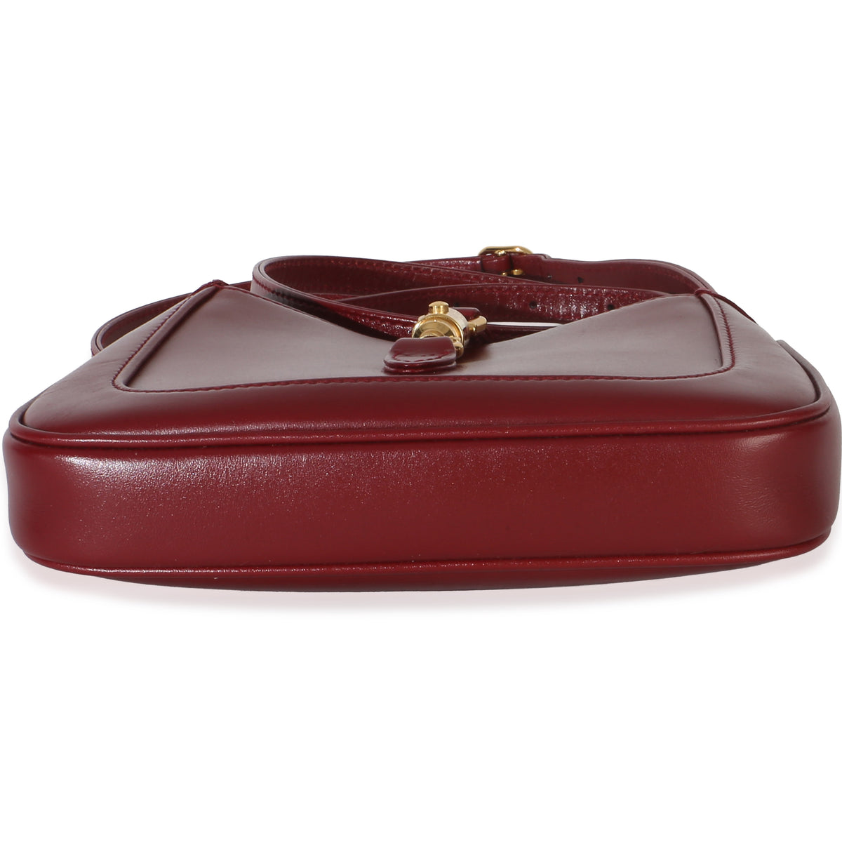 Gucci Red Boarded Dyana Lux Calfskin Mini Jackie 1961 Hobo Handbag 5