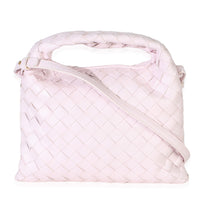 Bottega Veneta Pink Nappa Intrecciato Mini Hop Hobo Handbag id