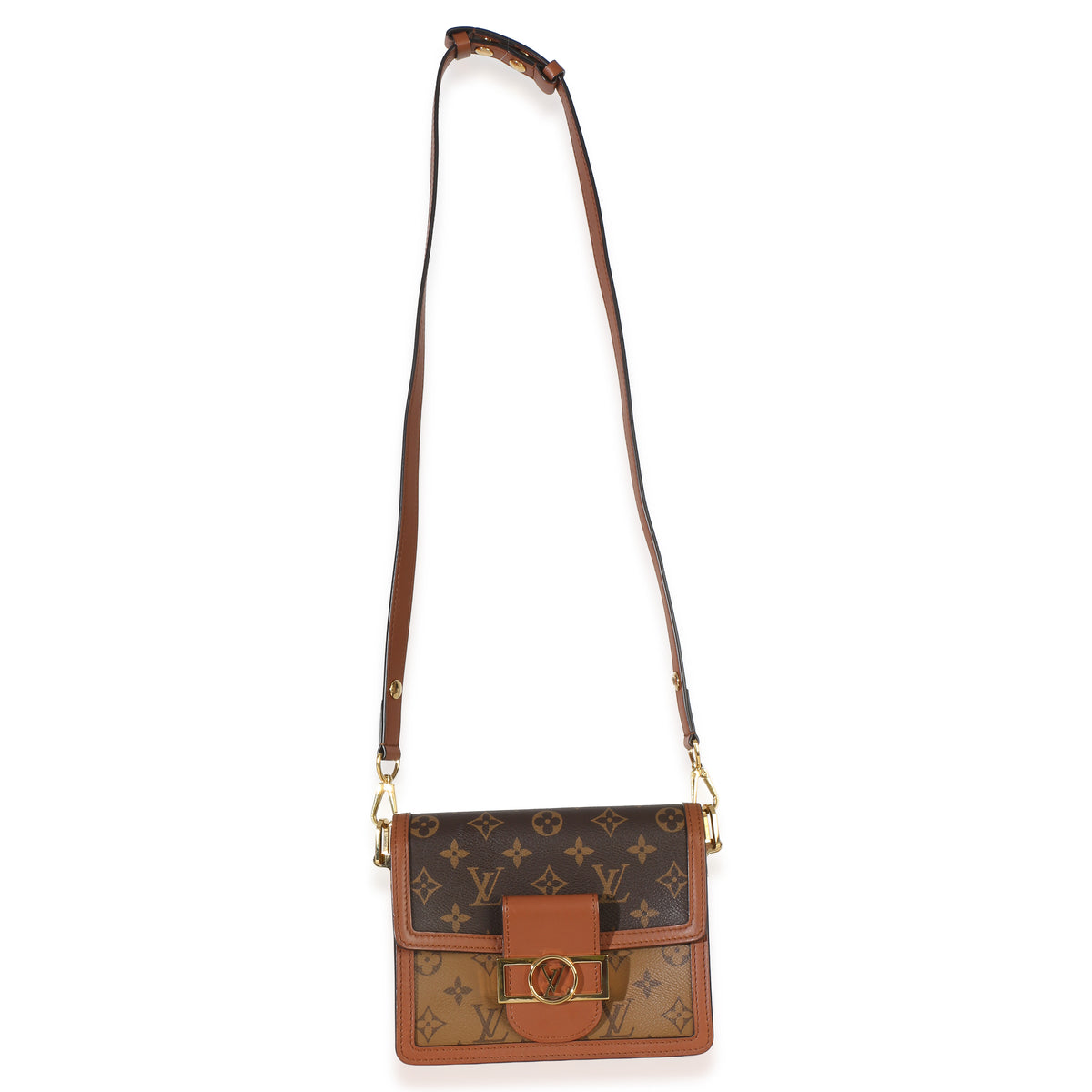 Louis Vuitton Reverse Monogram Canvas Mini Dauphine Handbag 8