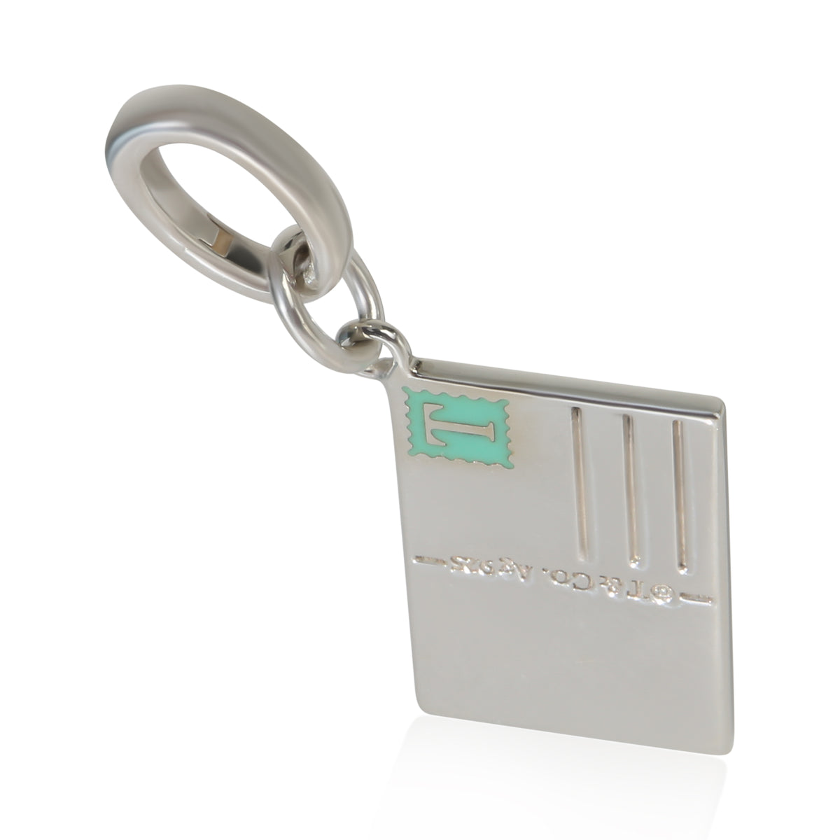 Tiffany & Co. Sterling Silver  Greetings From New York Charm pv