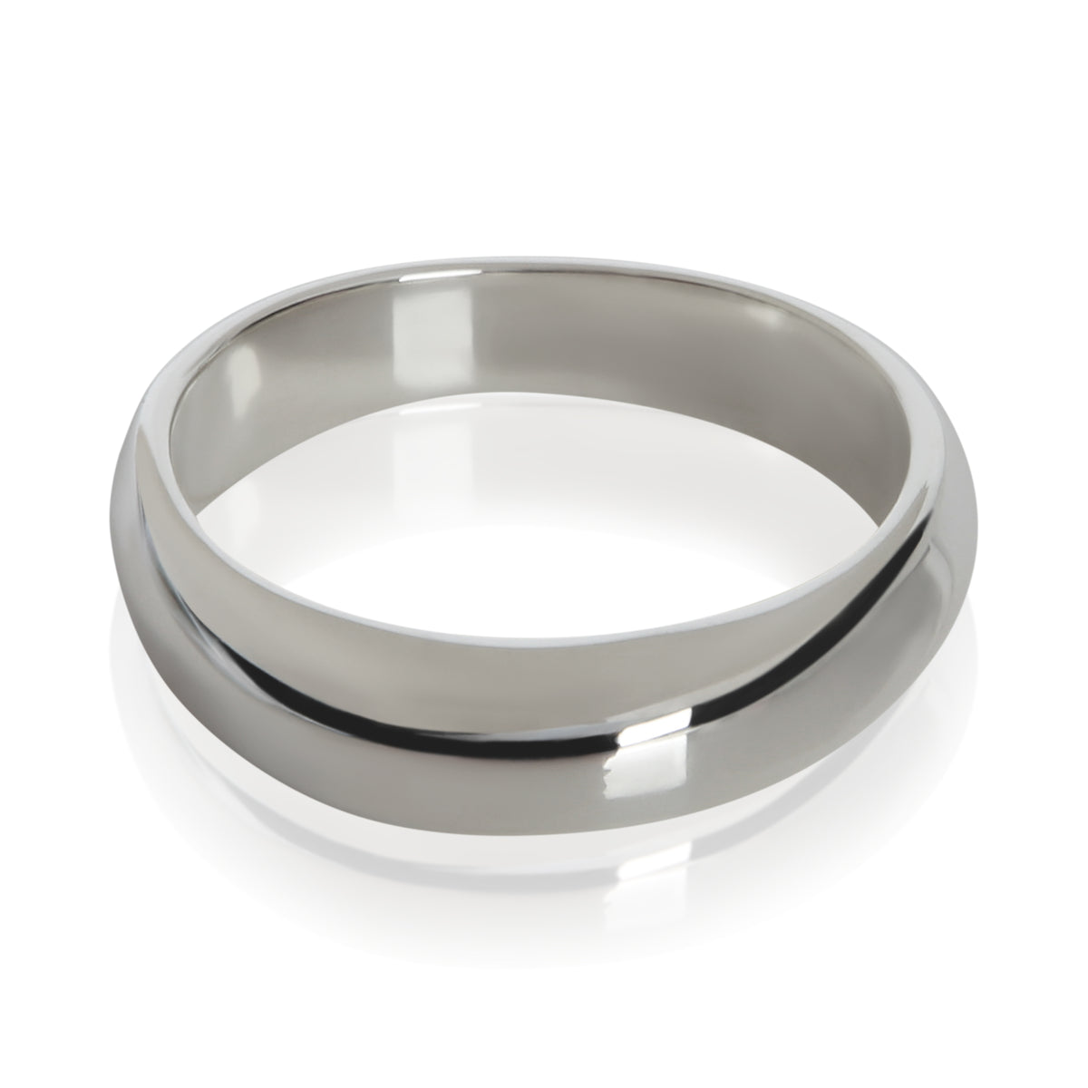Tiffany & Co. Sterling Silver  Vintage Twist Dome Ring fv