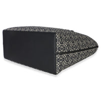 Loewe Navy Black Jacquard Anagram East West Tote Handbag 6