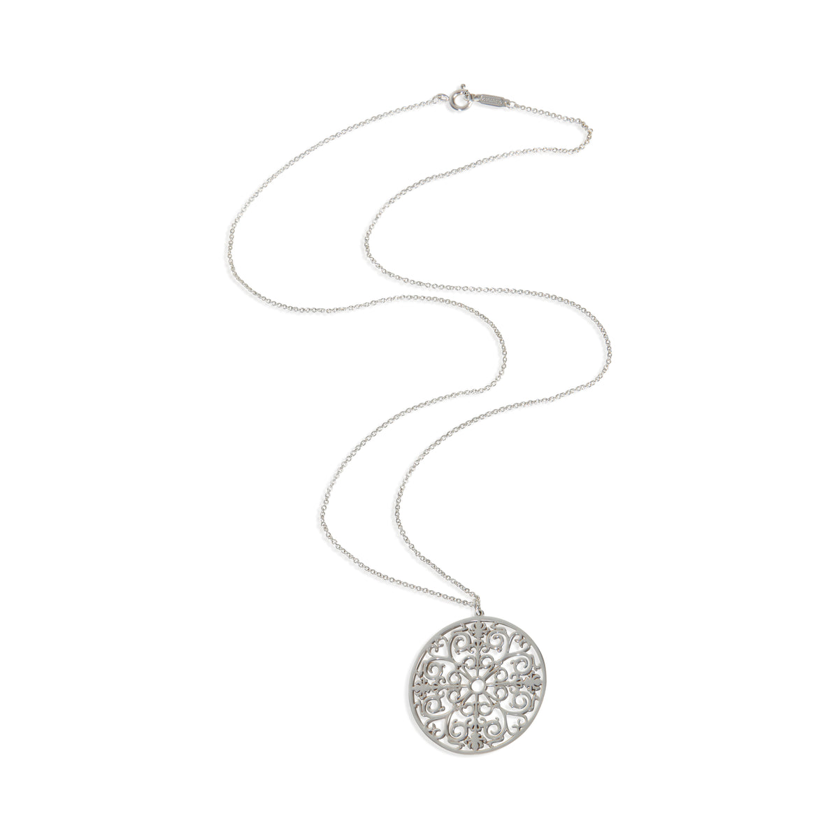 Tiffany & Co. Sterling Silver  Enchant Pendant pv
