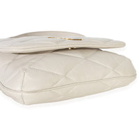 Saint Laurent Crema Soft Diamond Quilted Lambskin Le 5 a 7 Shoulder Flap Bag Handbag 6