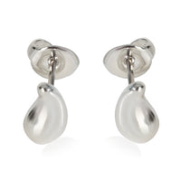 Tiffany & Co. Sterling Silver  Elsa Peretti Teardrop Earrings fv