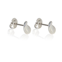 Tiffany & Co. Sterling Silver  Elsa Peretti Teardrop Earrings sv