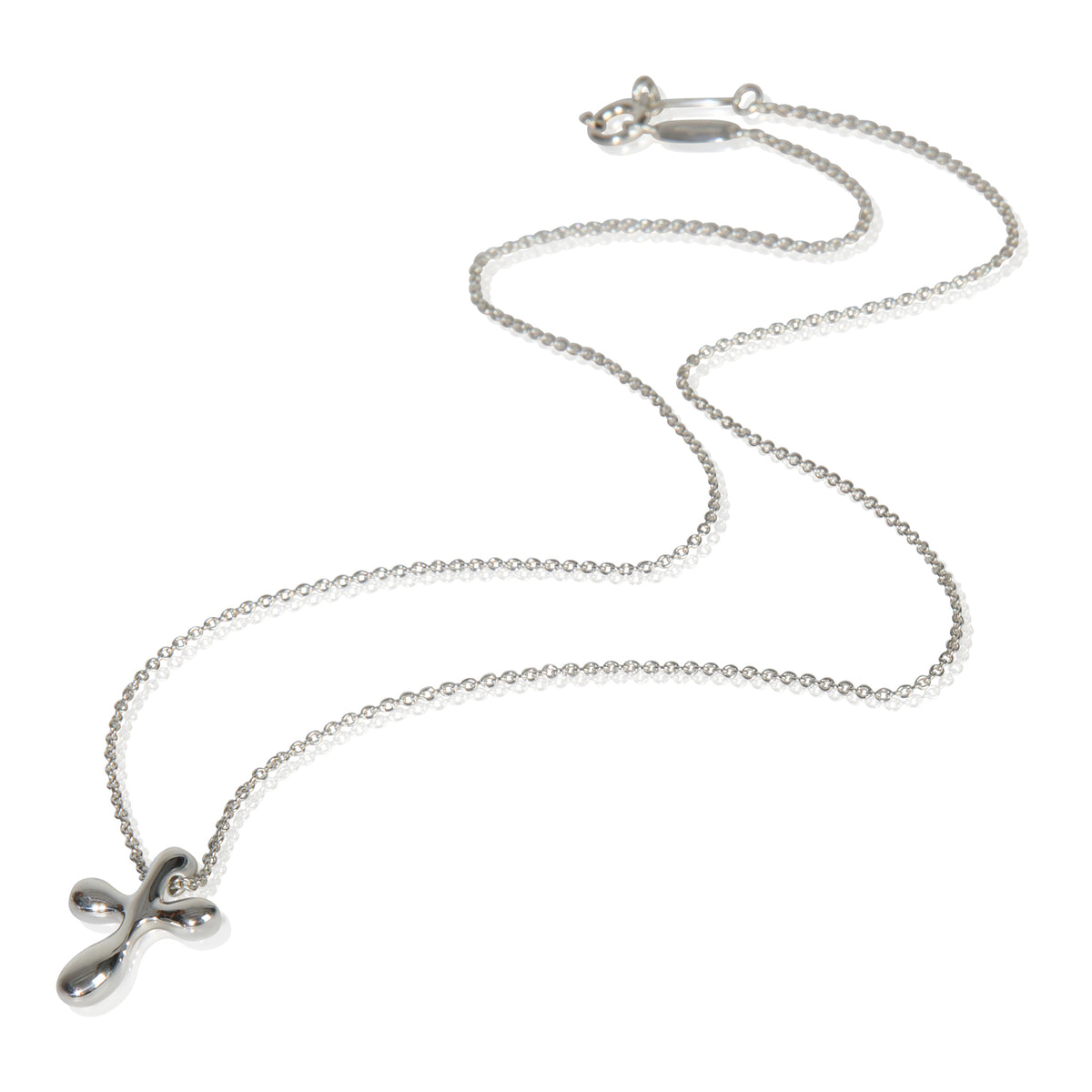 Tiffany & Co. Sterling Silver  Elsa Peretti Cross Pendant