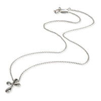 Tiffany & Co. Sterling Silver  Elsa Peretti Cross Pendant