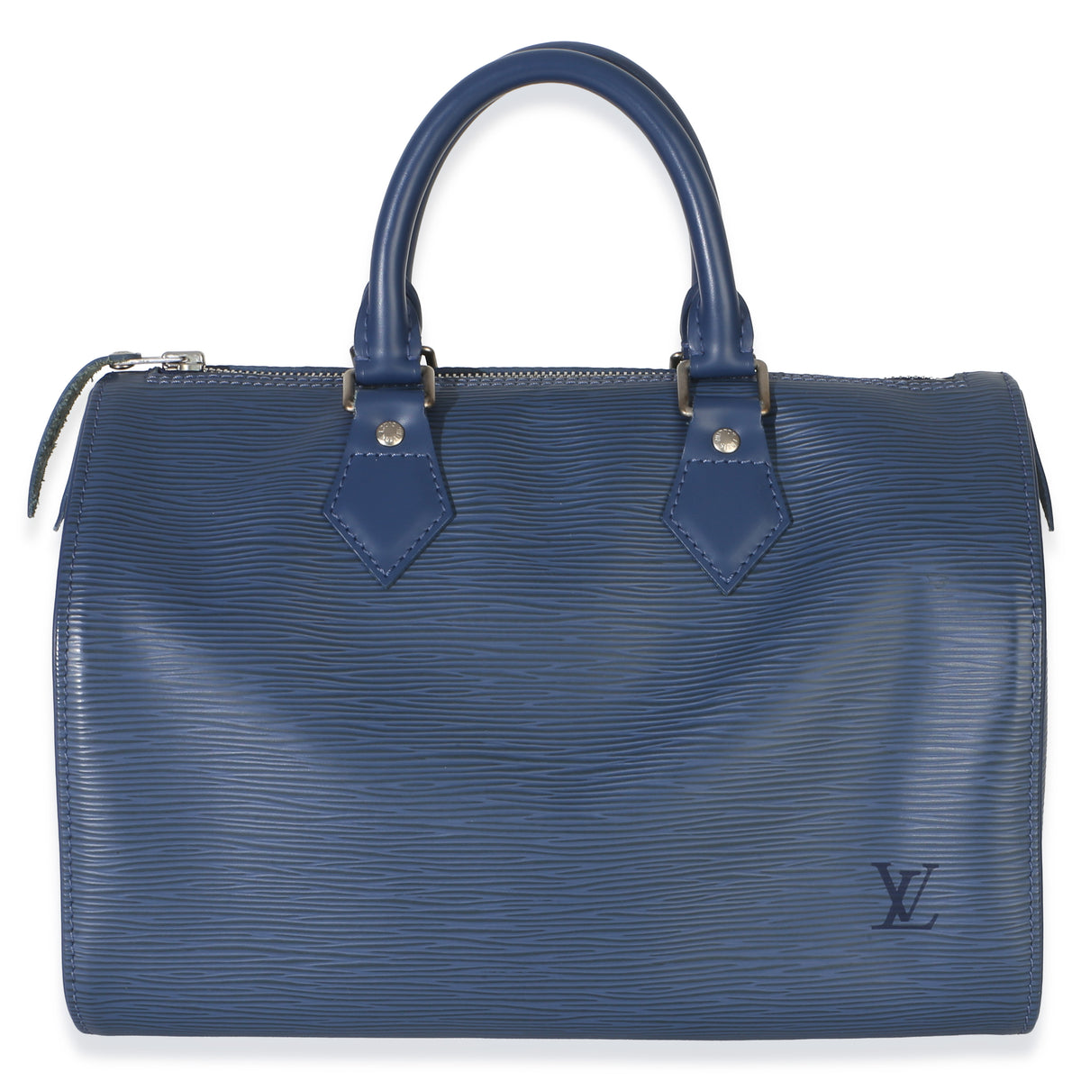 Louis Vuitton Toledo Blue Epi Speedy 25 Handbag 3