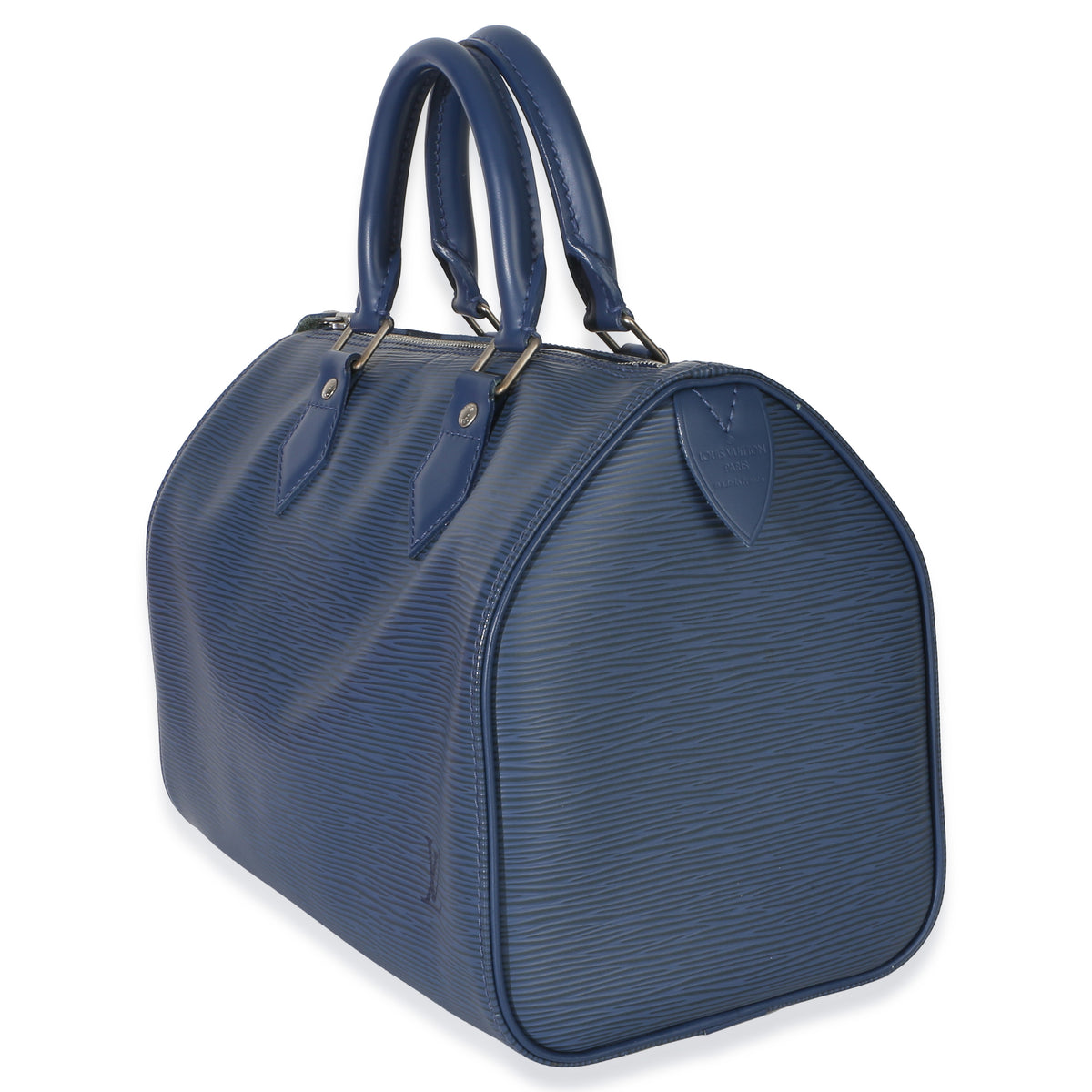 Louis Vuitton Toledo Blue Epi Speedy 25 Handbag 4