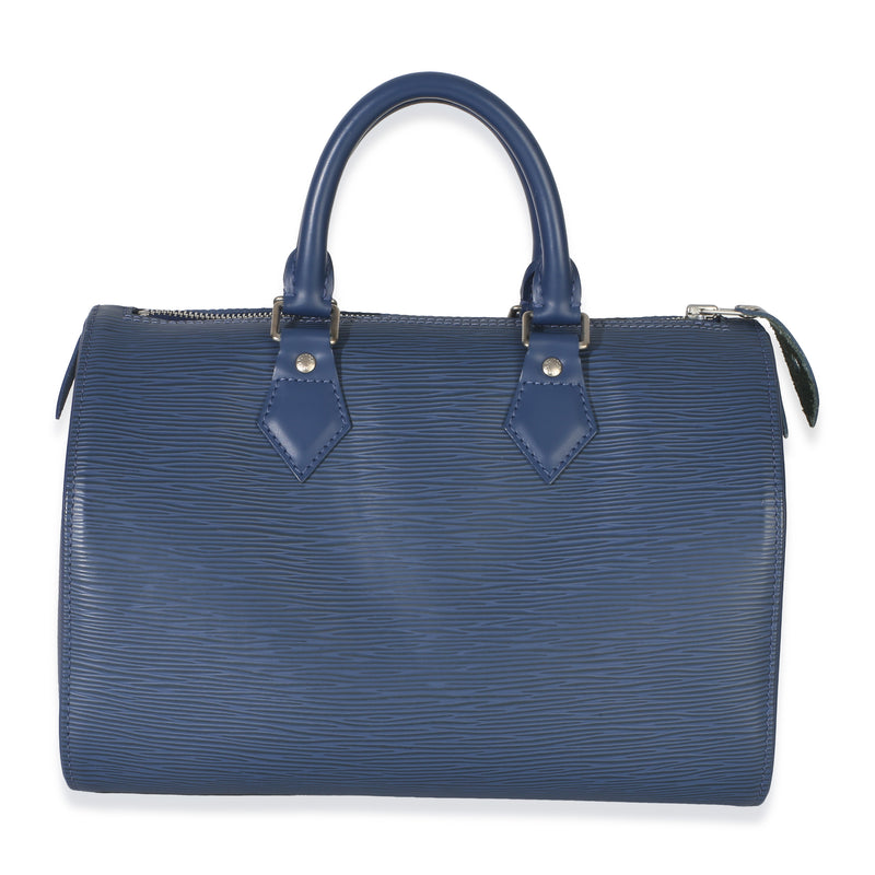 Louis Vuitton Toledo Blue Epi Speedy 25 Handbag id