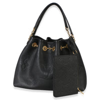 Louis Vuitton Black Monogram Giant Empreinte LV Bundle Handbag 5