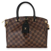 Louis Vuitton Black Damier Ebene Canvas Odeon Tote PM Handbag id