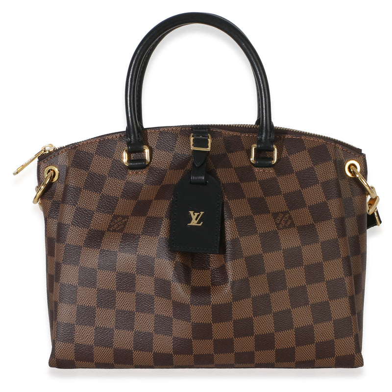 Louis Vuitton Black Damier Ebene Canvas Odeon Tote PM Handbag id