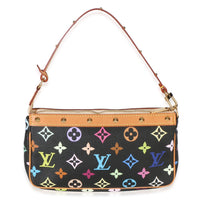 Louis Vuitton Black Monogram Multicolore Canvas Pochette Accessoires Handbag 4