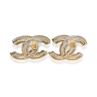 Chanel Gold Plated  2020 Large CC Earrings pv