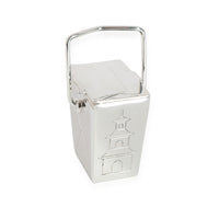 Tiffany & Co. Sterling Silver  Chinese Food Pill Box