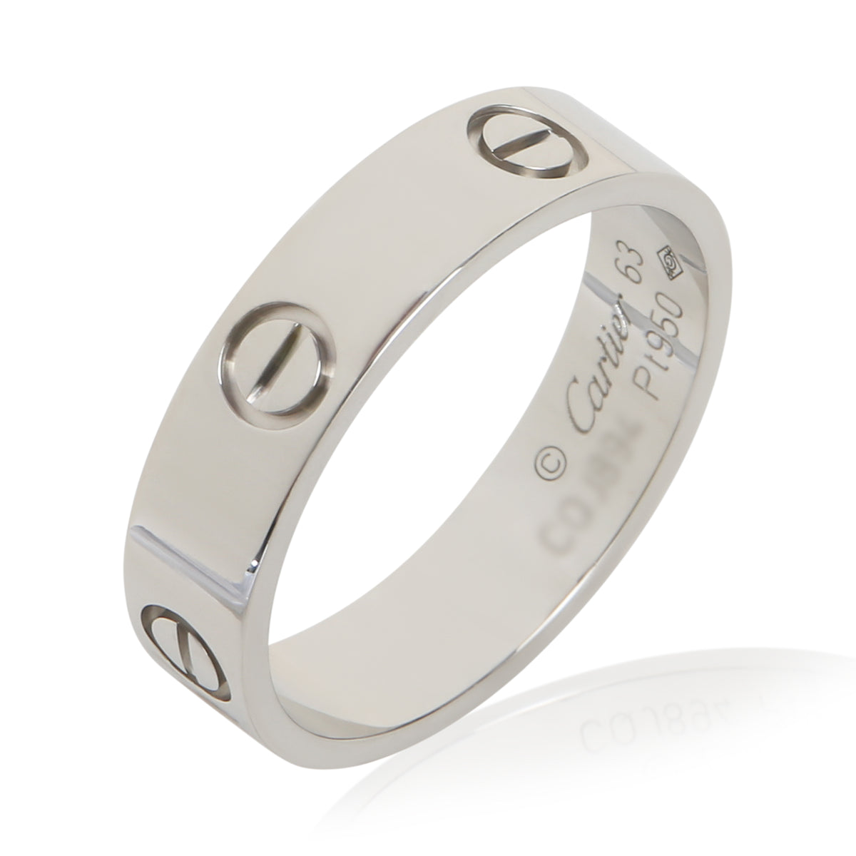 Cartier Platinum  Love Ring bv