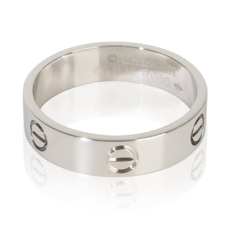 Cartier Platinum  Love Ring fv