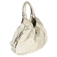 Louis Vuitton Beige Monogram Mahina XL Hobo Handbag 3