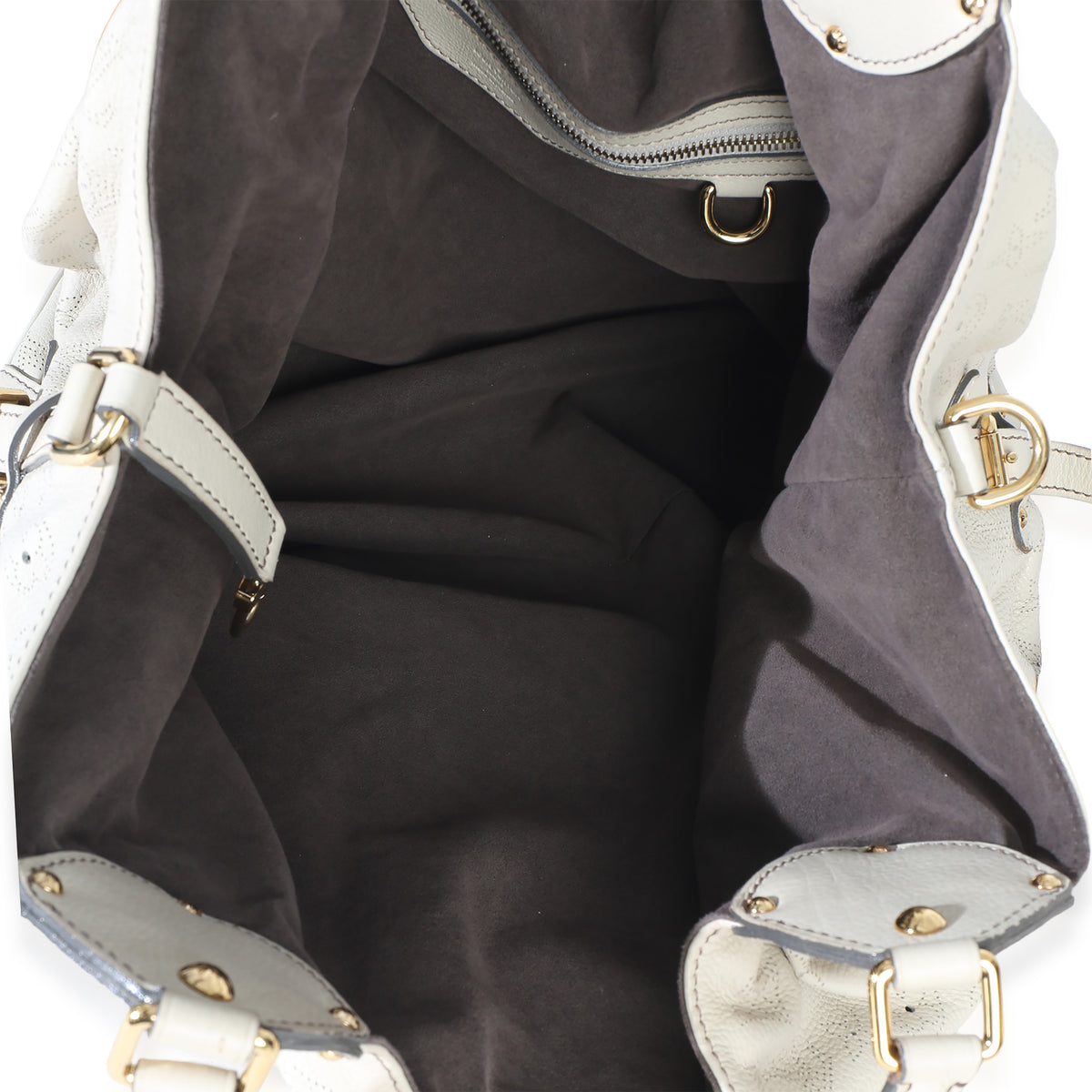 Louis Vuitton Beige Monogram Mahina XL Hobo Handbag 8